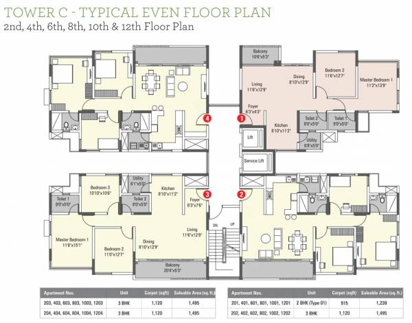 Images for Cluster Plan of Kumar Princeville