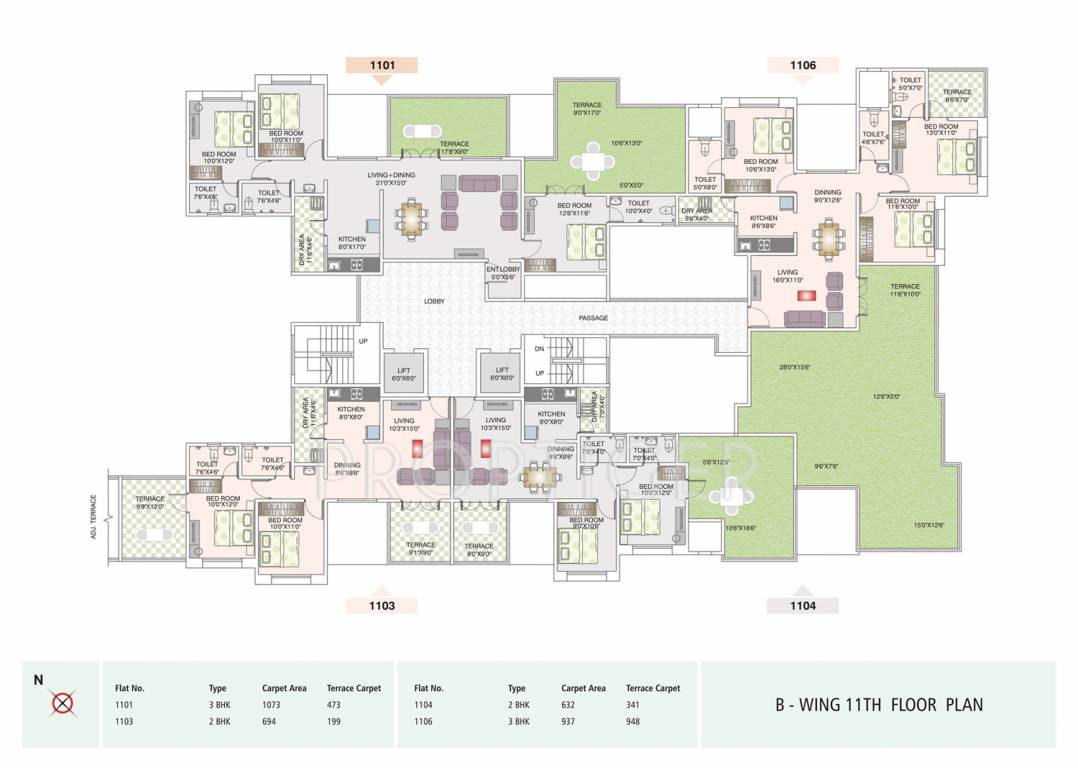 Images for Cluster Plan of Karan Bella Vista