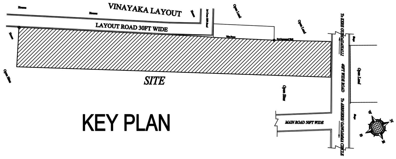  padmashree Images for Location Plan of Adithi Padmashree