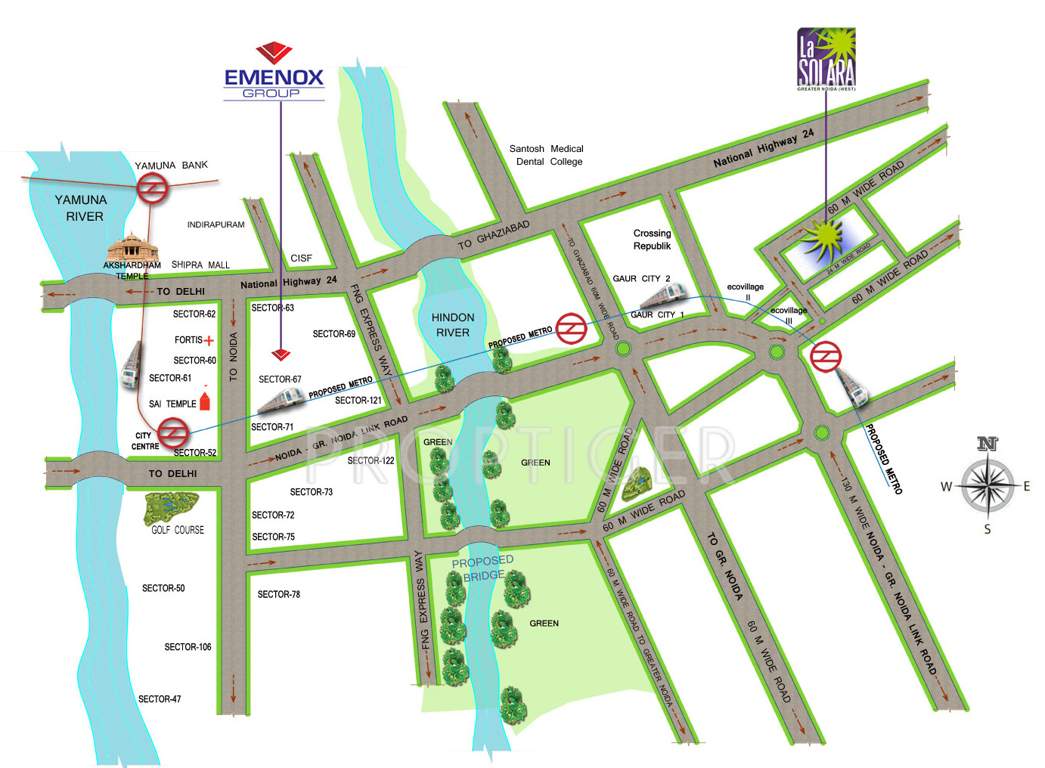 la solara phase 2 tower a & d Images for Location Plan of Emenox La Solara