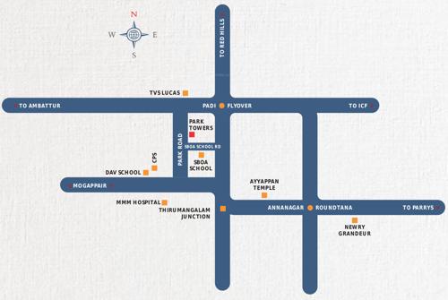  park-tower Images for Location Plan of Newry Park Tower
