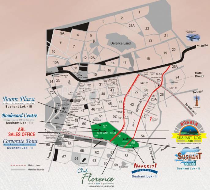 Images for Location Plan of Ansal Florence Residency