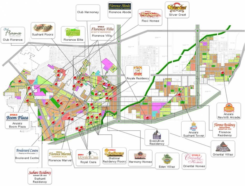Images for Master Plan of Ansal Florence Residency