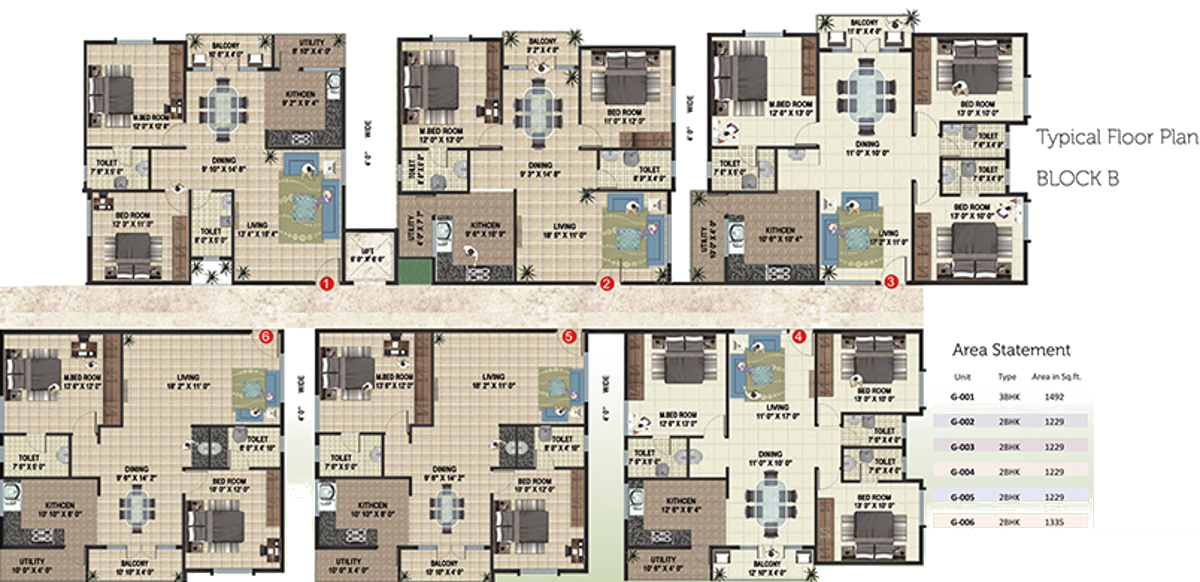 Images for Cluster Plan of Soorya Pyda Palms