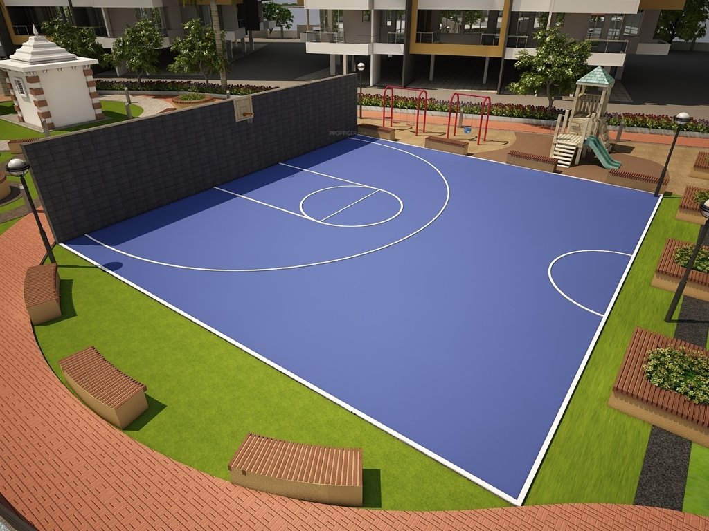 orchid Basketball Court