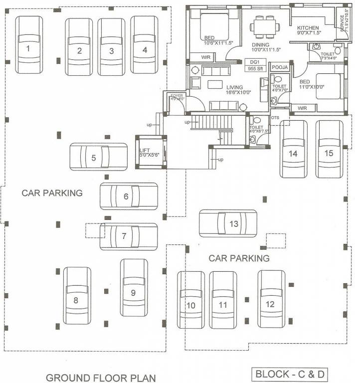 Images for Cluster Plan of Vinoth Veronica