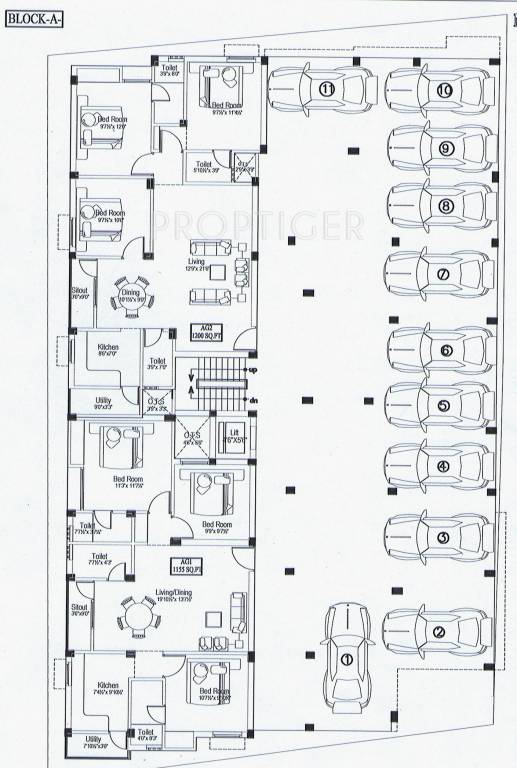 Images for Cluster Plan of Vinoth Vandana