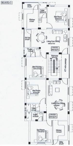 Images for Cluster Plan of Vinoth Vandana