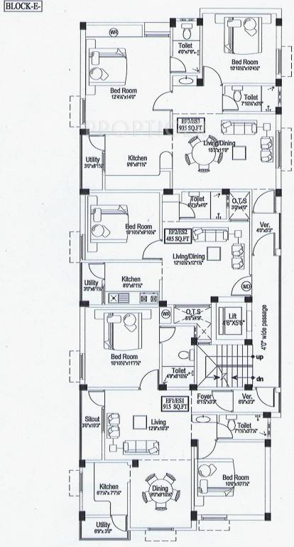 Images for Cluster Plan of Vinoth Vandana
