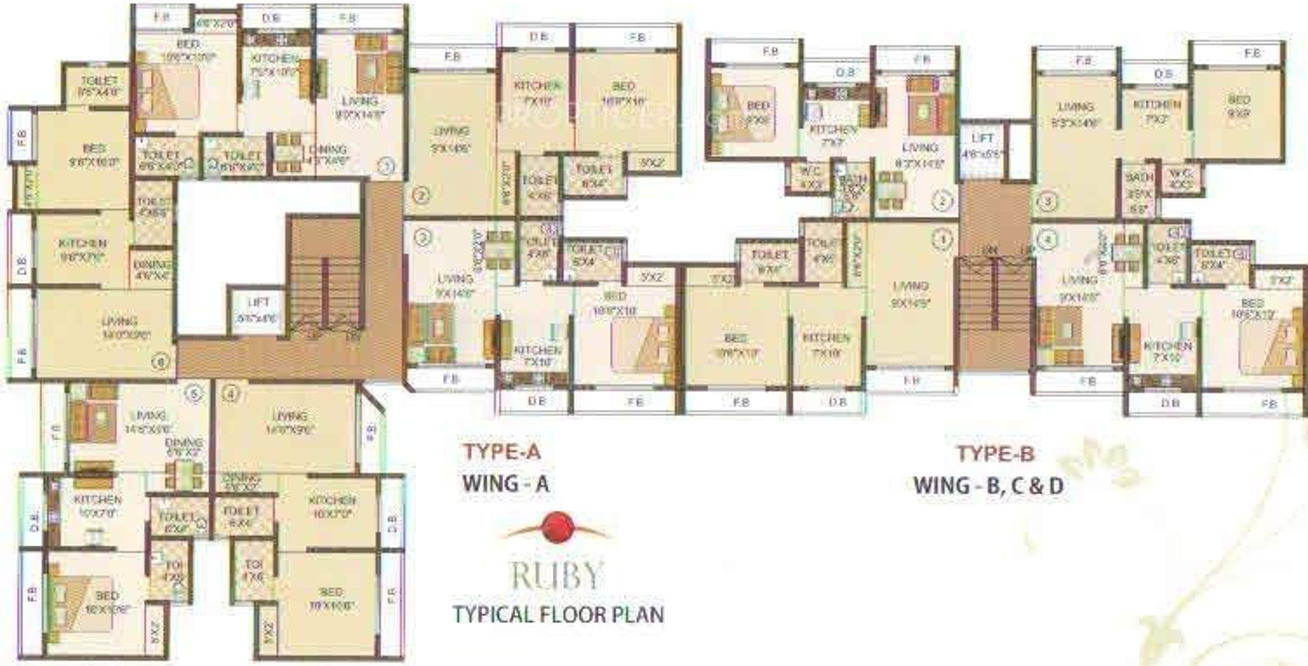Images for Cluster Plan of Swastik Green Village