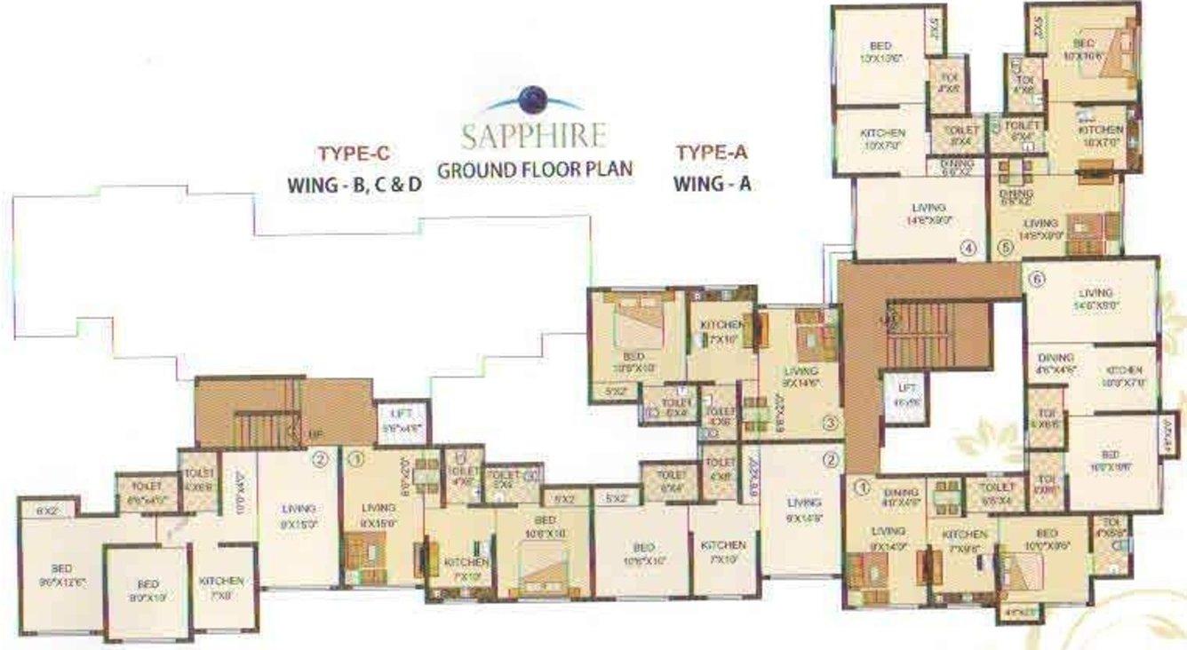 Images for Cluster Plan of Swastik Green Village