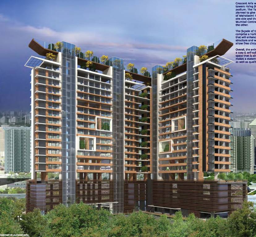  aria Images for Elevation of Crescent Aria