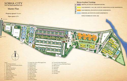  casa-paradiso Images for Master Plan of Sobha Casa Paradiso