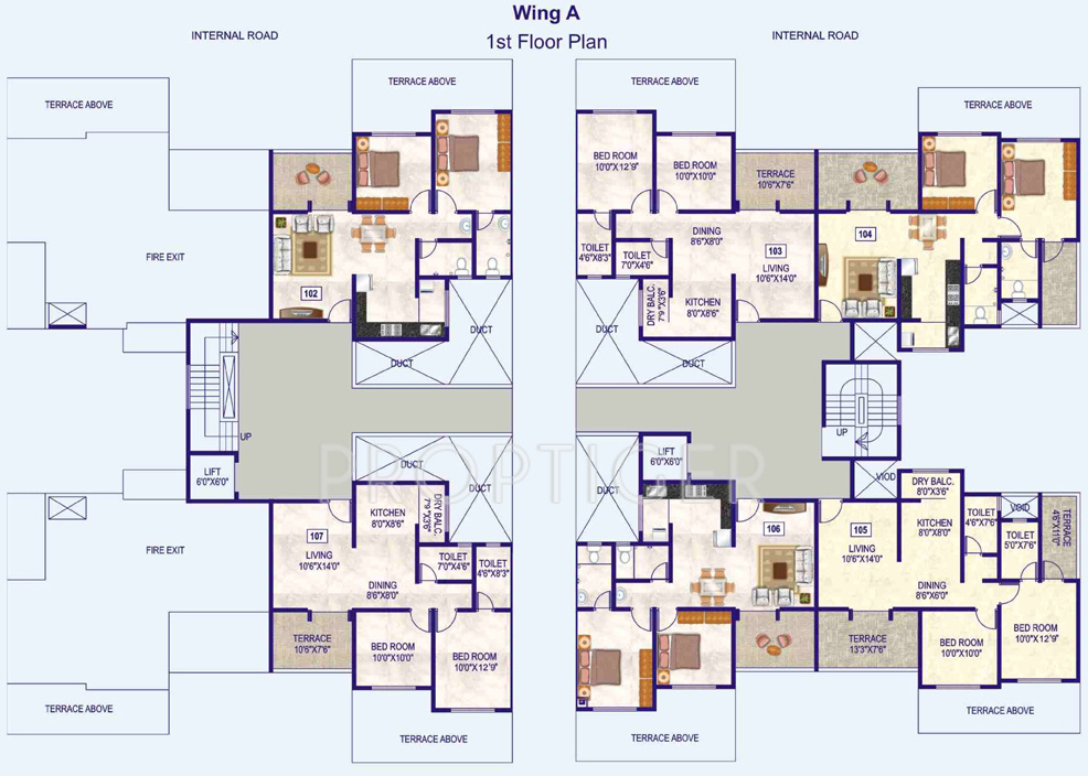 Images for Cluster Plan of GK Developers Peace Valley