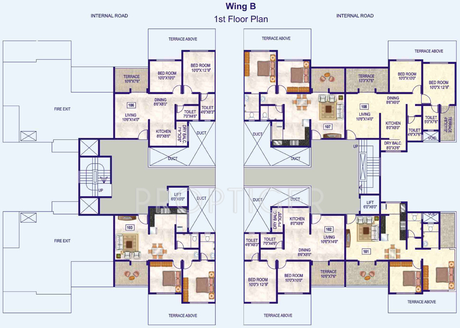 Images for Cluster Plan of GK Developers Peace Valley