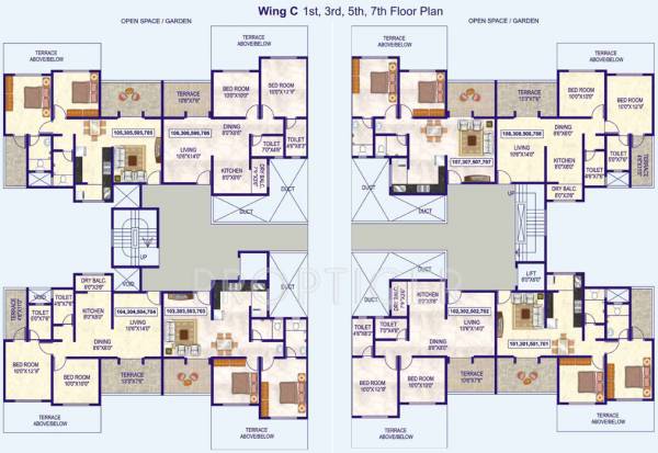 Images for Cluster Plan of GK Developers Peace Valley