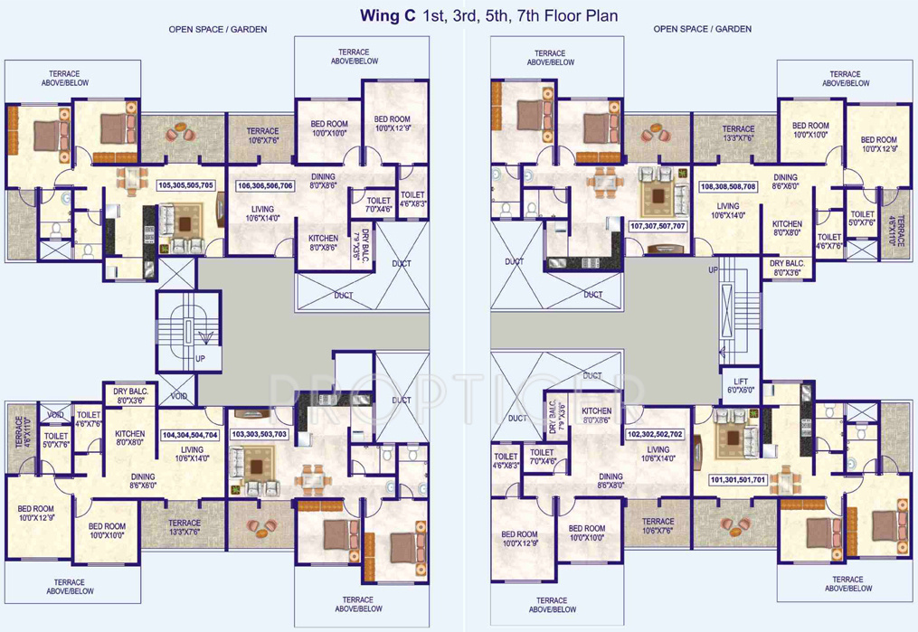 Images for Cluster Plan of GK Developers Peace Valley