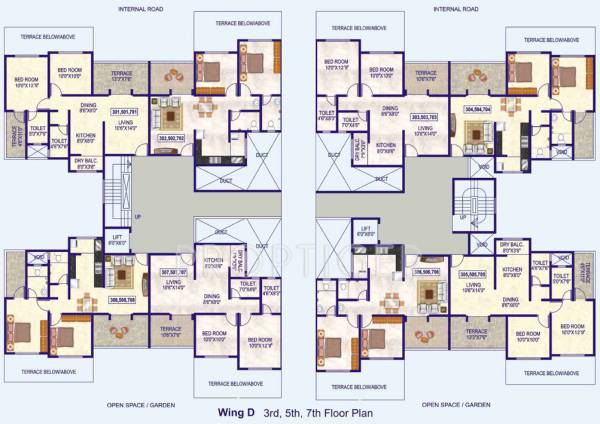 Images for Cluster Plan of GK Developers Peace Valley