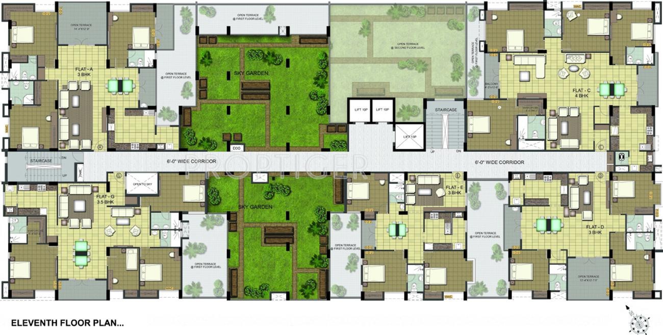 Images for Cluster Plan of Ramaniyam Real Estates Isha