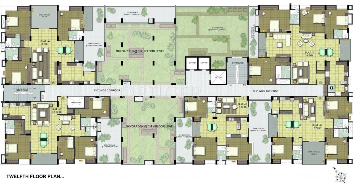 Images for Cluster Plan of Ramaniyam Real Estates Isha
