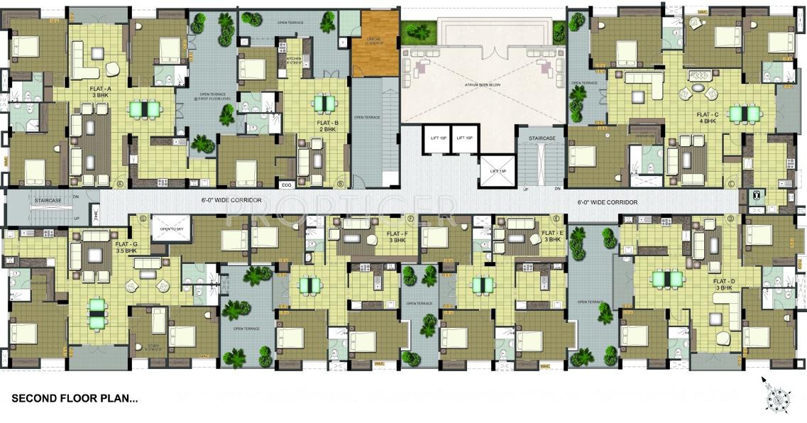 Images for Cluster Plan of Ramaniyam Real Estates Isha