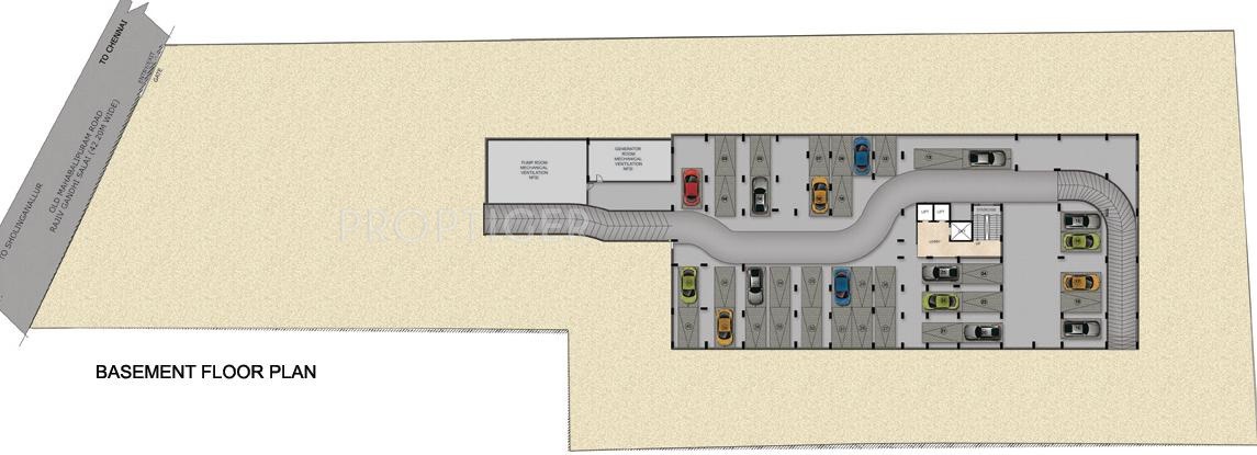 Images for Cluster Plan of Ramaniyam Real Estates Isha