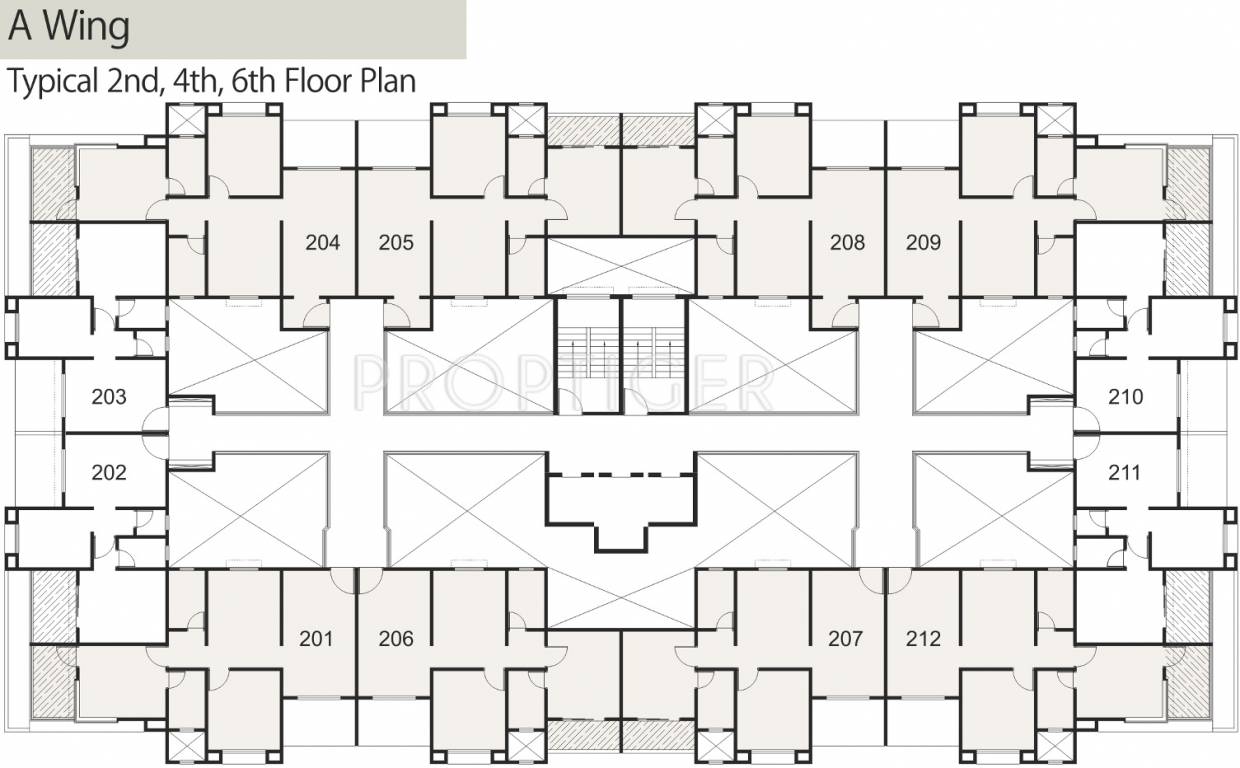 Images for Cluster Plan of Kolte Patil Umang Pride