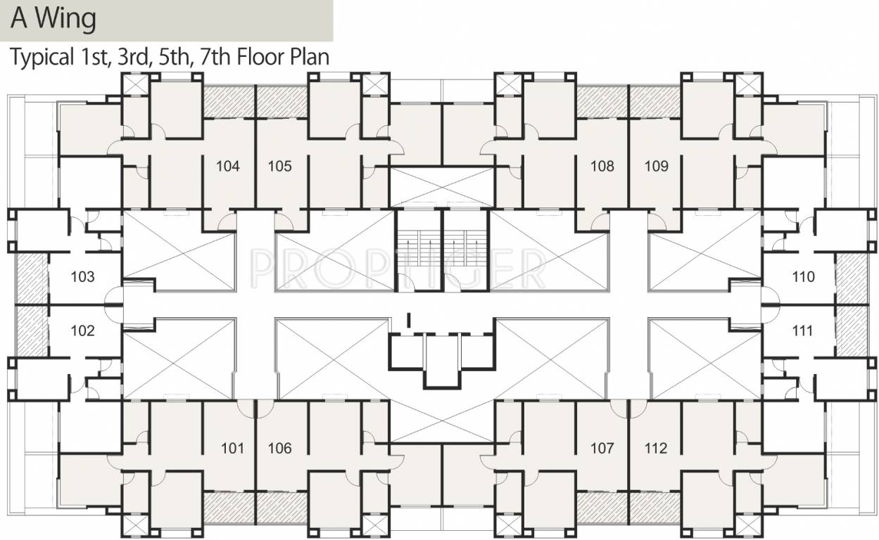 Images for Cluster Plan of Kolte Patil Umang Pride
