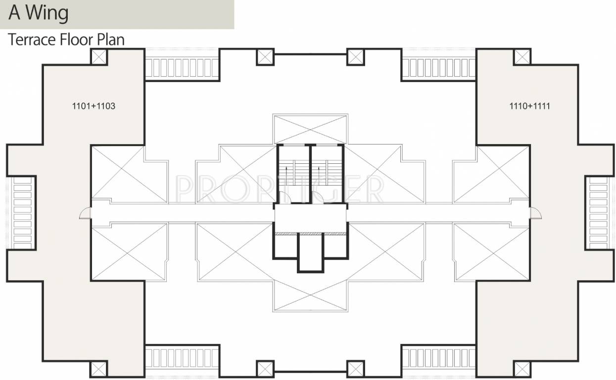 Images for Cluster Plan of Kolte Patil Umang Pride