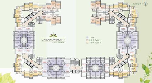  garden-avenue-k Building 4 Cluster Plan
