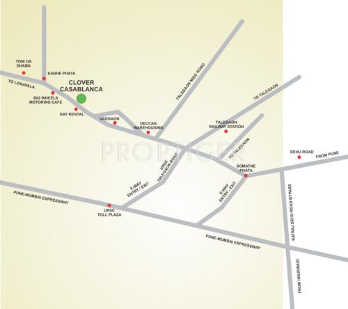  casablanca Images for Location Plan of Clover Casablanca