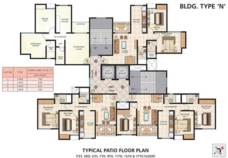  sky villas Images for Cluster Plan of Puraniks Sky Villas
