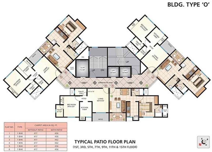  sky villas Images for Cluster Plan of Puraniks Sky Villas