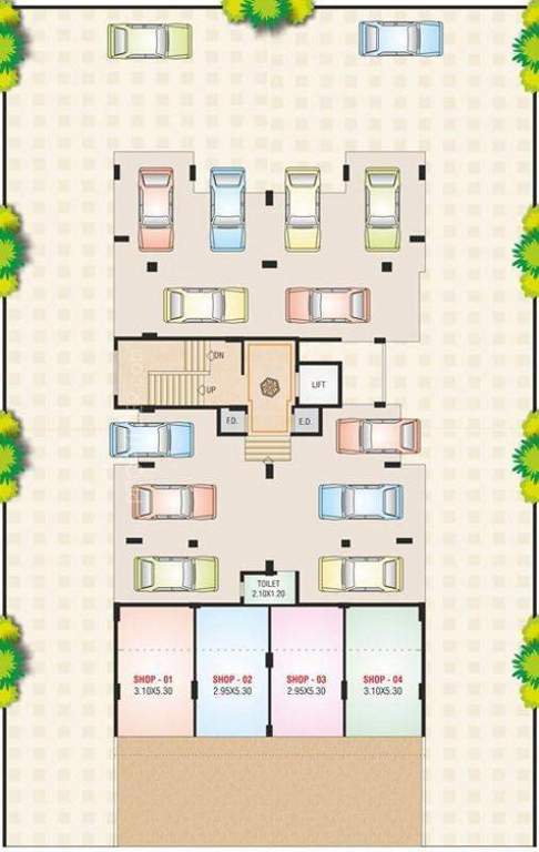  sai gaurav Images for Cluster Plan of Nisarg Sai Gaurav