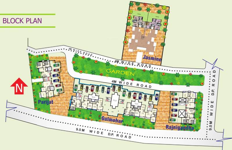  nisarg Images for Site Plan of Sanghvi Nisarg