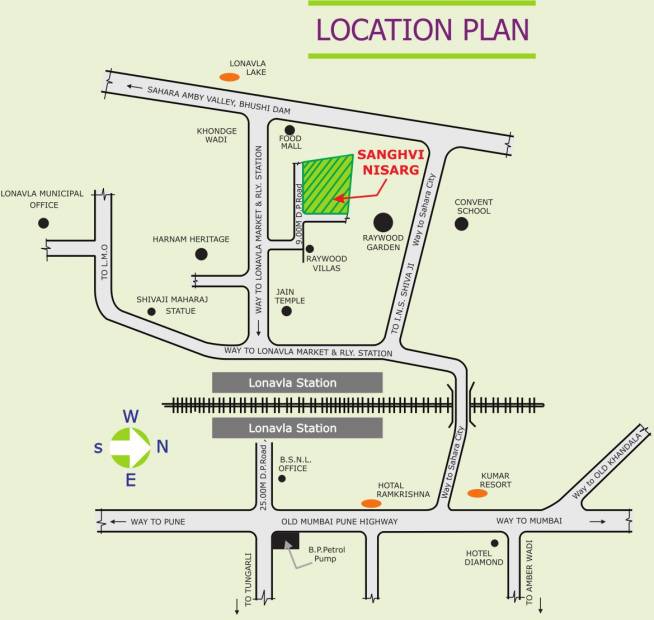  nisarg Images for Location Plan of Sanghvi Nisarg