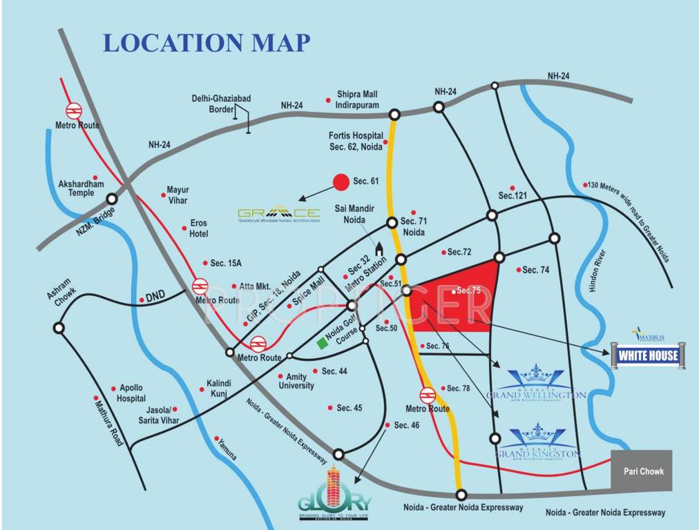  white house ii Images for Location Plan of Maxblis White House II