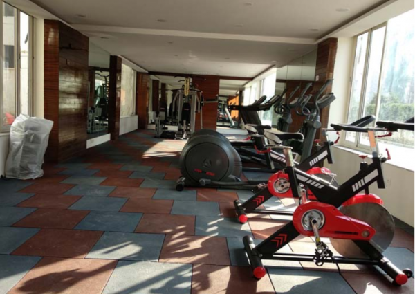 Gymnasium amenities of Maxblis White House II