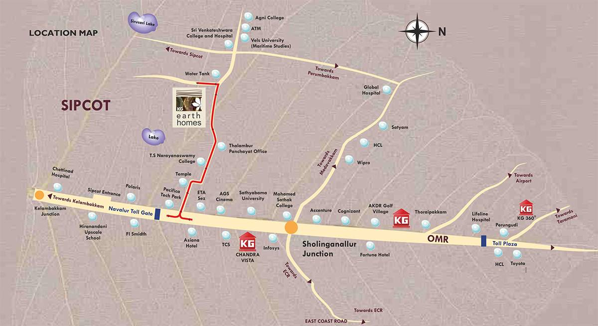 earth homes Images for Location Plan of KG Earth Homes