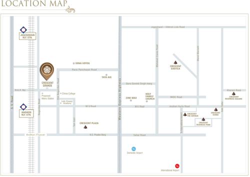  grande Images for Location Plan of Crescent Grande