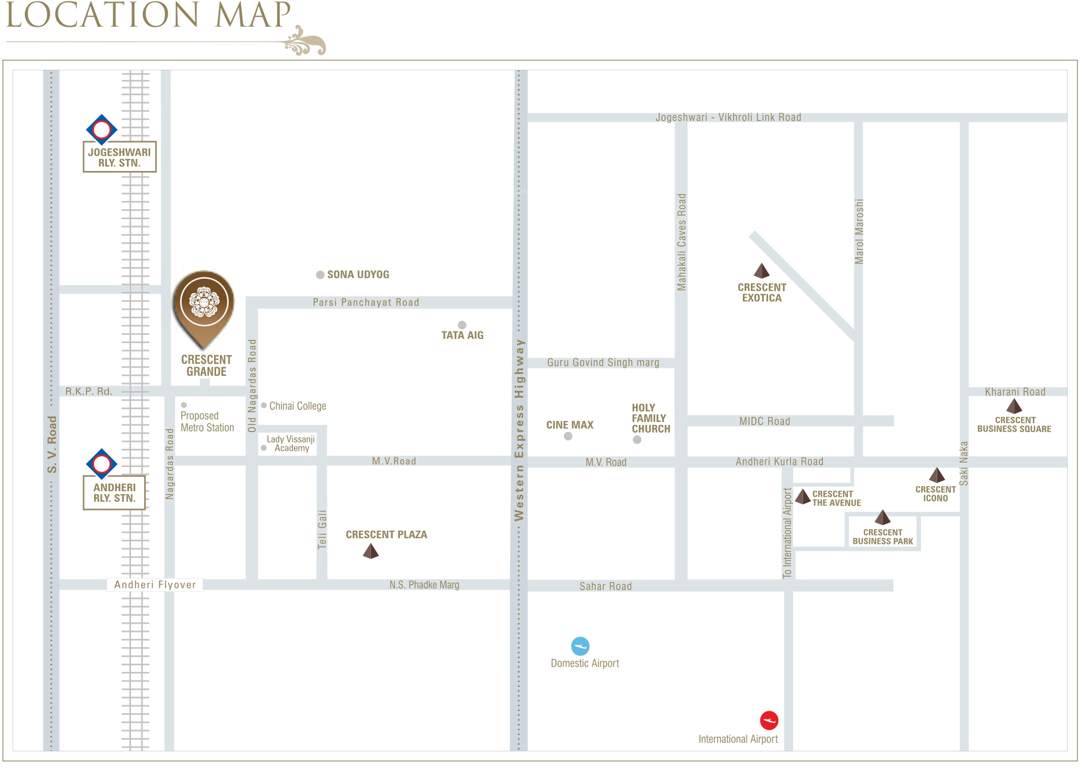  grande Images for Location Plan of Crescent Grande
