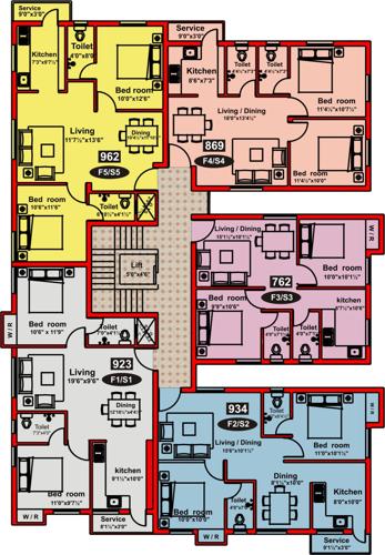 Images for Cluster Plan of Majestic Swaram