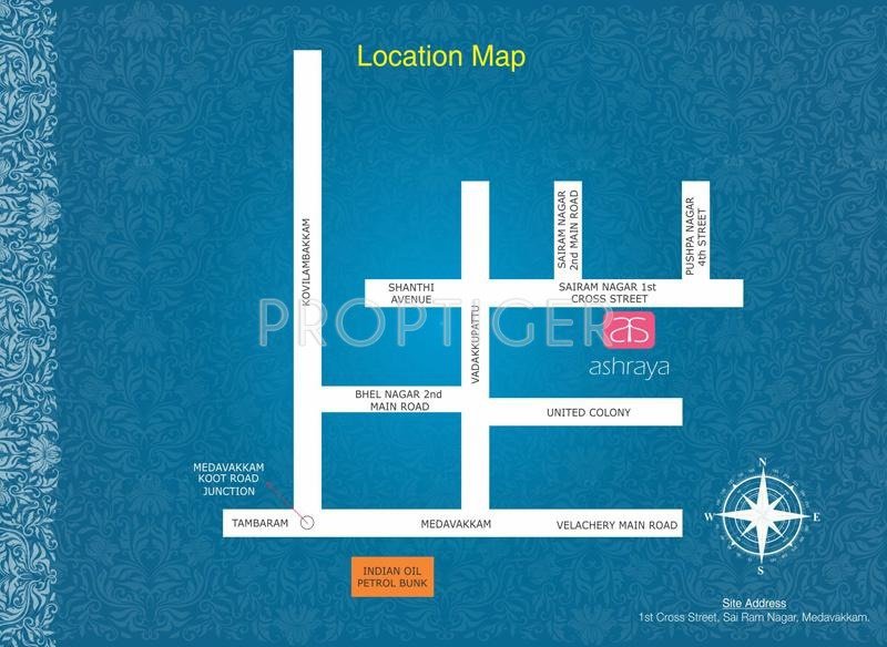  ashraya Location Plan