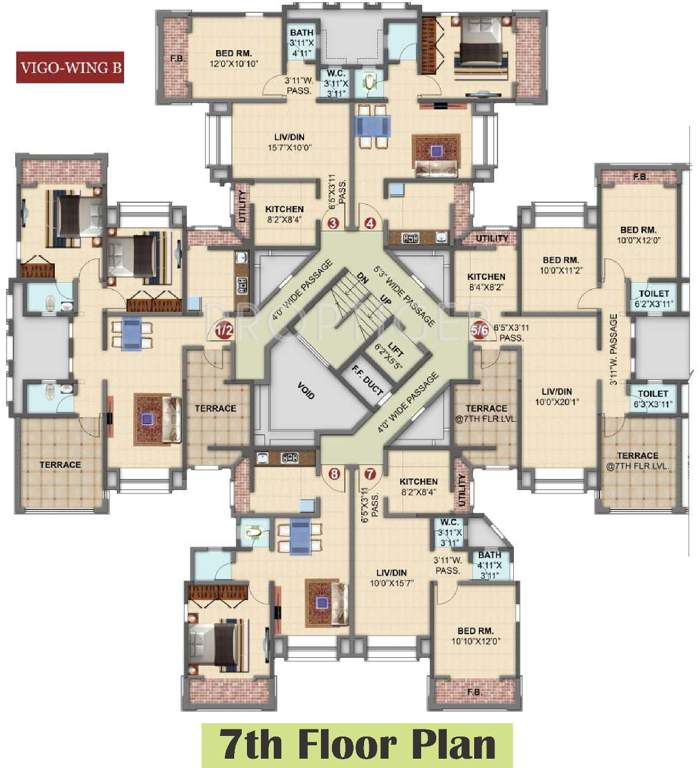 Images for Cluster Plan of Marathon Nagari NX