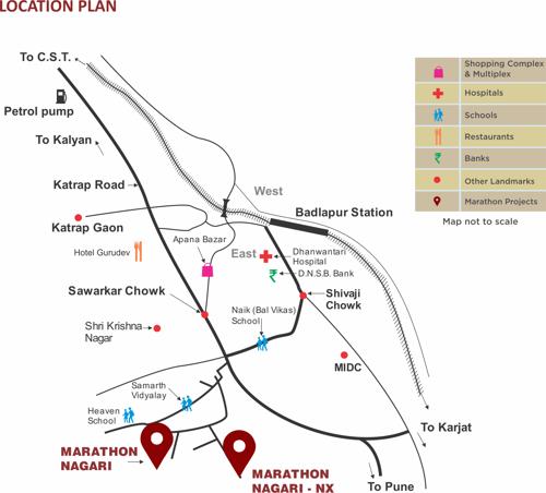 nagari-nx Images for Location Plan of Marathon Nagari NX