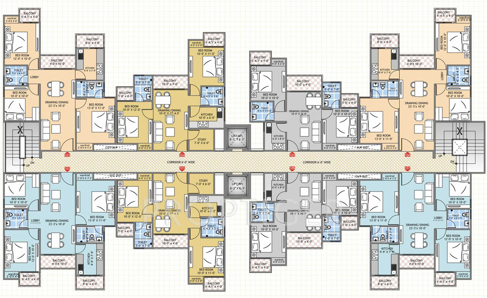 Images for Cluster Plan of Adarsh Mantra Meadows