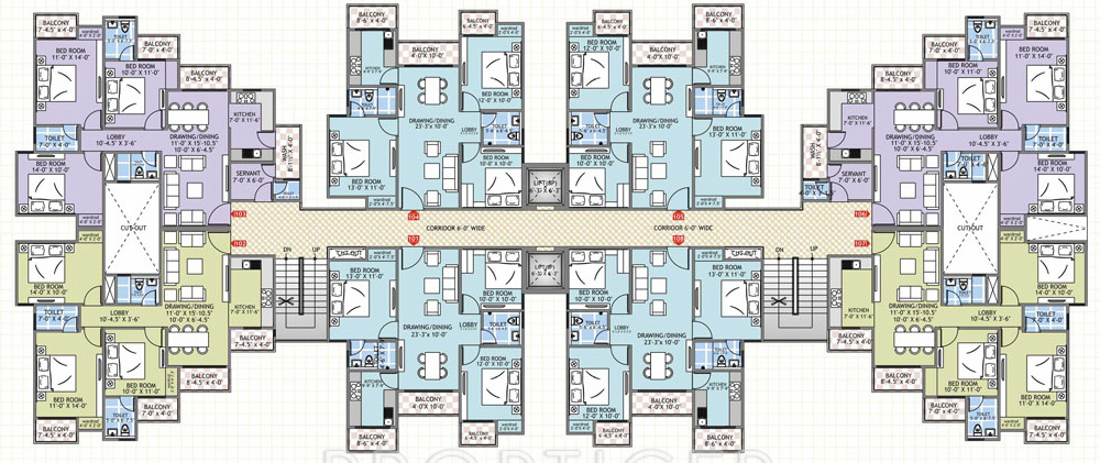 Images for Cluster Plan of Adarsh Mantra Meadows