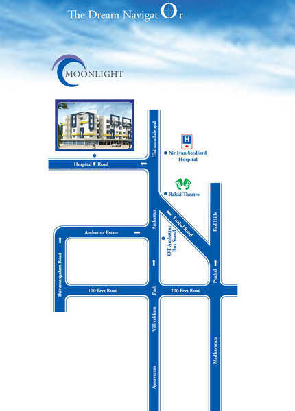  moon-light Location Plan