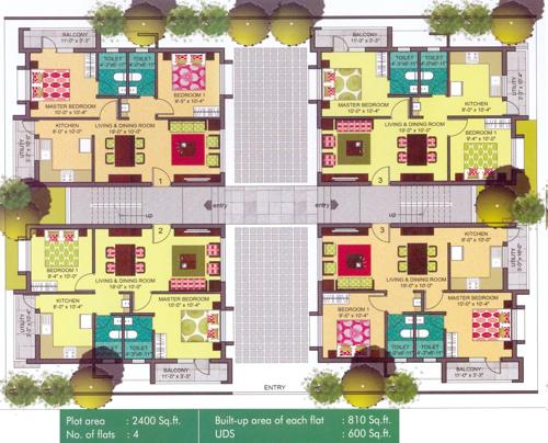 Images for Cluster Plan of VGP Gold Mine Homes