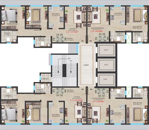  sky-heights Images for Cluster Plan of Crescent Constructions Sky Heights